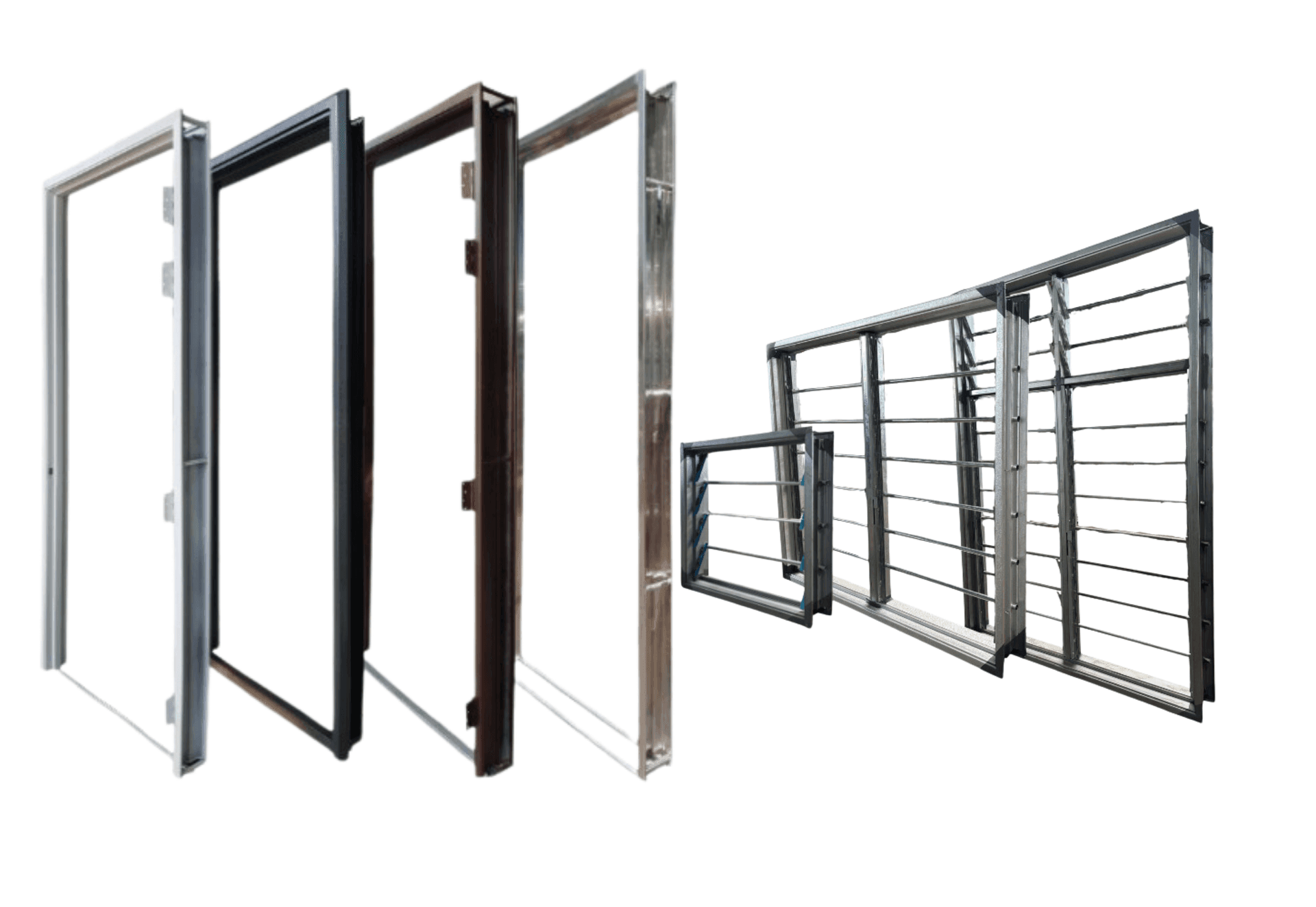 metal window and door frame