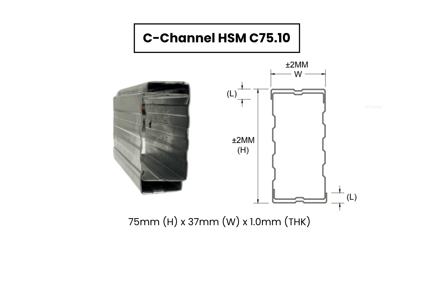 c-channel boxed kota bharu