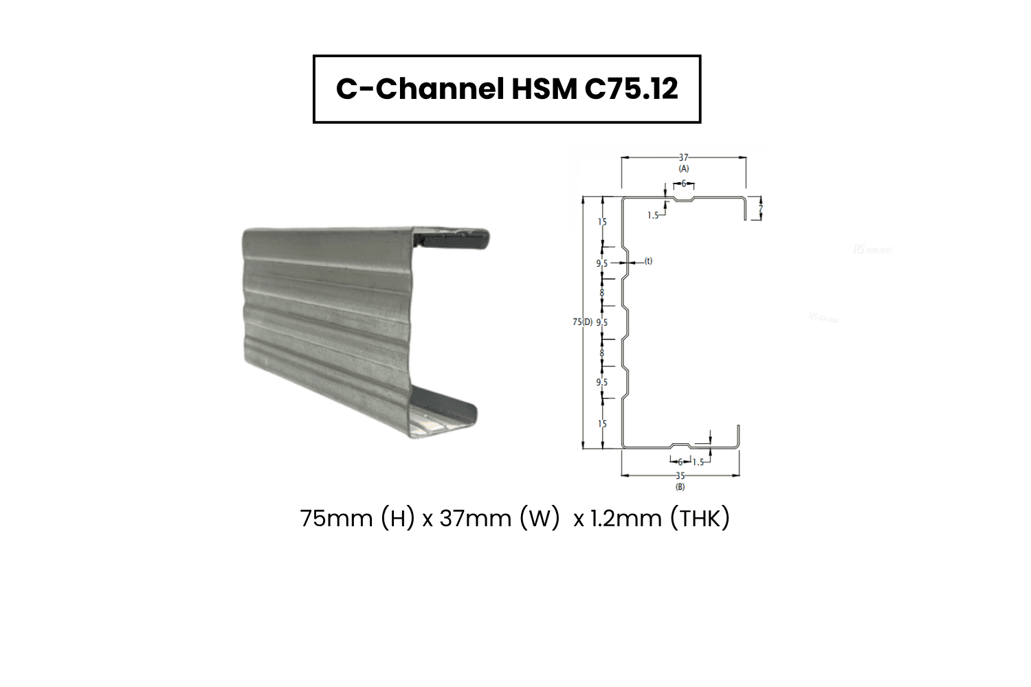 c-channel jkr profile