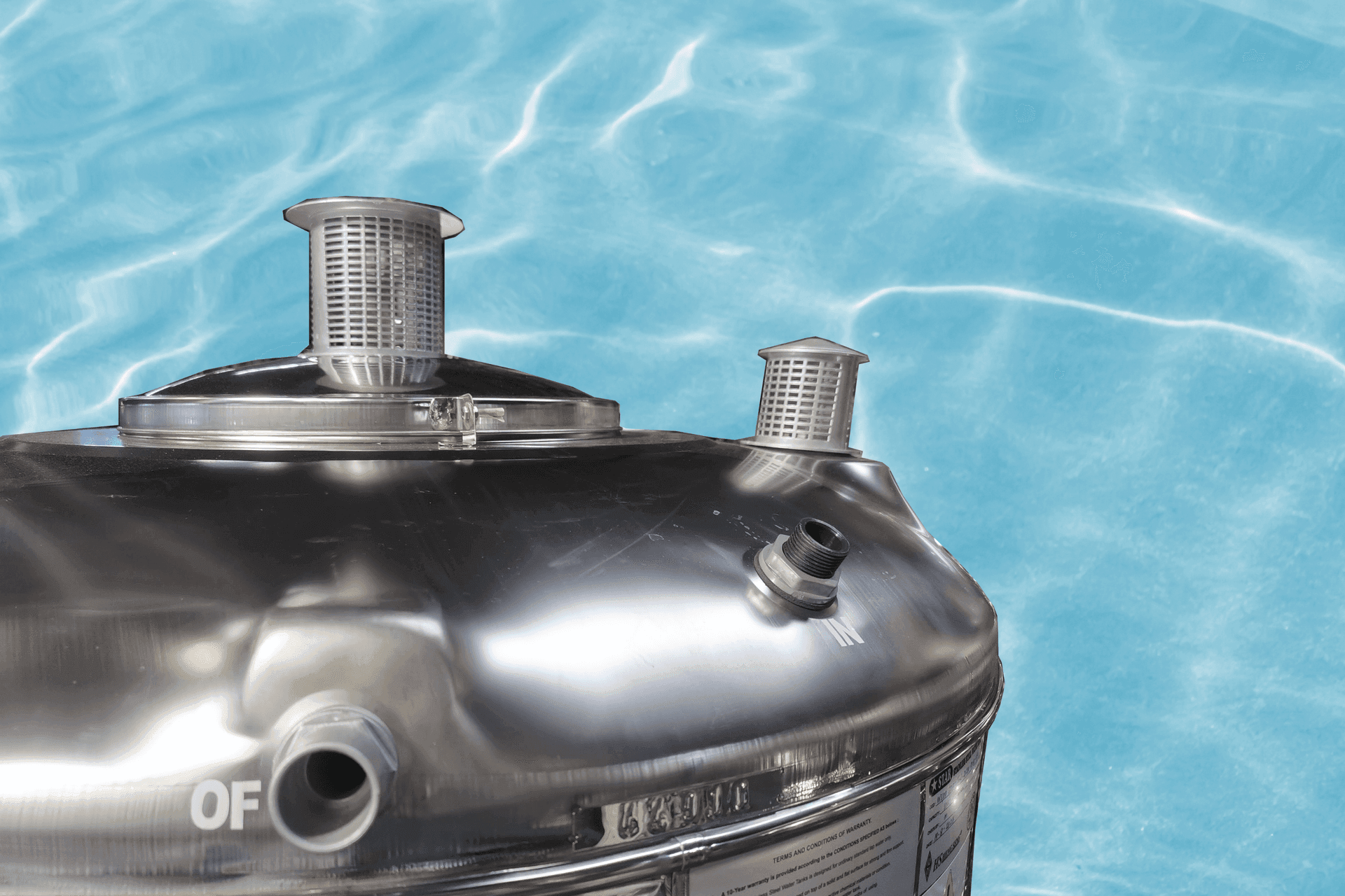 star water tank dual air vent system