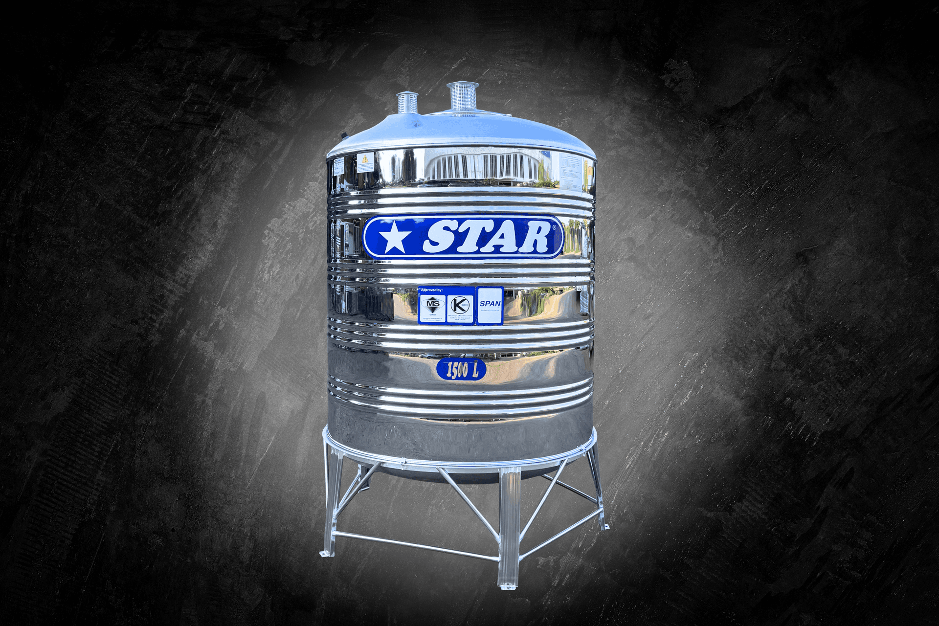 STAR water tank with SUS 304 stainless steel 